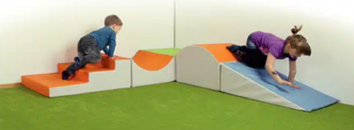 Kunstlederelement-Set Set 2, 5-teilig, B/H/T: 210x30/45x210 cm (Maße lt. Anordnung im Bild)