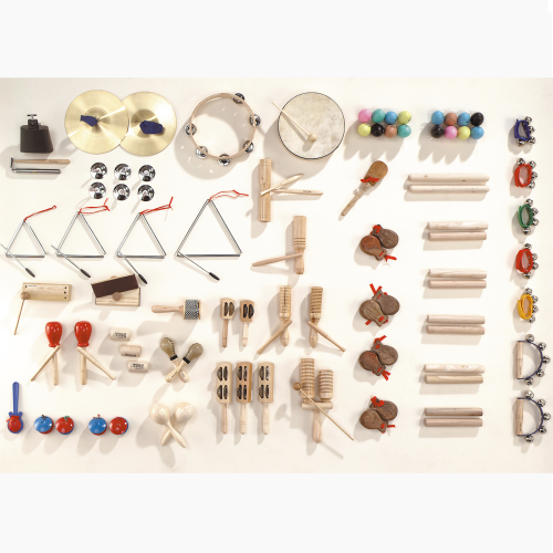 Musikinstrumentesatz MUS 1 bestehend aus 68 Instrumenten, perfekt für den Musikunterricht. 68 Instrumente, höchste Qualität.