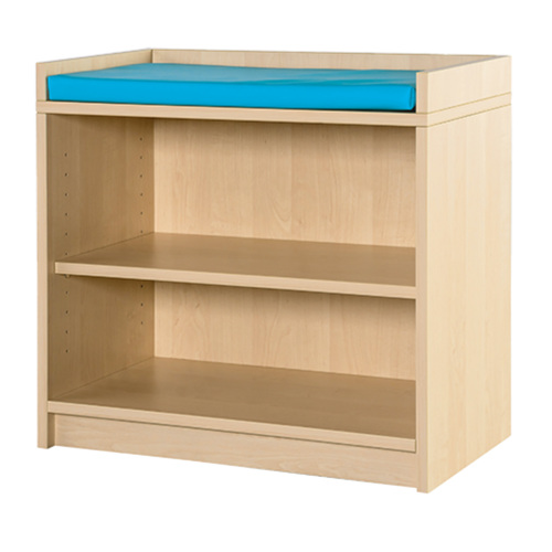 Puppenwickelkommode inkl.Auflage B/H/T: 67x56x36 cm, inkl.Auflage Kunstleder