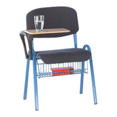 Colleg-Polsterstuhl abklappbarer Arbeitsplatte, Sitzhöhe 45 cm