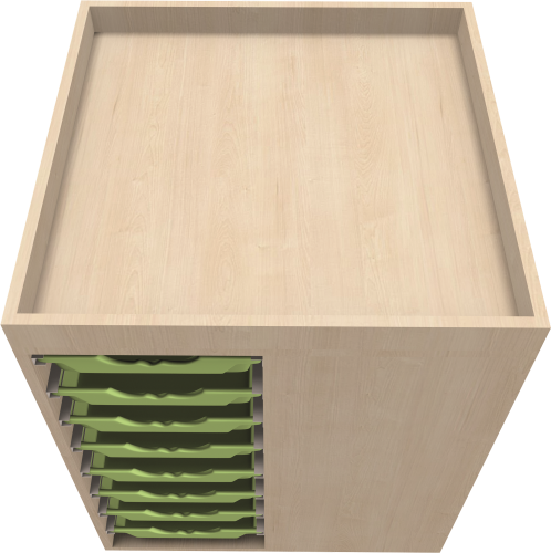 A-Toll Aufkantung B/H/T: 75x6x75 cm, Aufkantung umlaufend 6 cm hoch für A-TOLL Kreativinseln