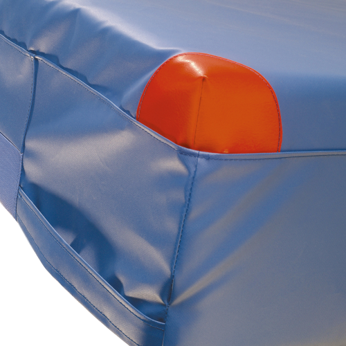 Leichtturnmatte B/H/T: 200x6x100 cm, in Blau-Uni