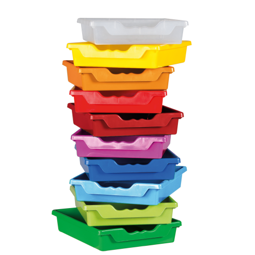 Ergo Tray Box M verschiedene Farben, aus schwer entflammbarem Kunststoff