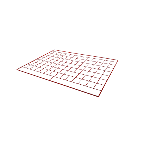 Trockengitter rot DIN A2 im 10er Sparpack B/T: 73x53 cm, Farbe rot, 10 Trockengitter DIN A2 im Set