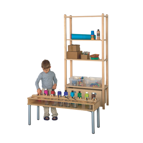 Farbmixtisch B/H/T: 110x46/64x40 cm