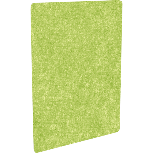 Akustikelement AKUSTIX Muram, mobiler Raumteiler B/H/T: 120x160x1,8 cm, Hellgrün