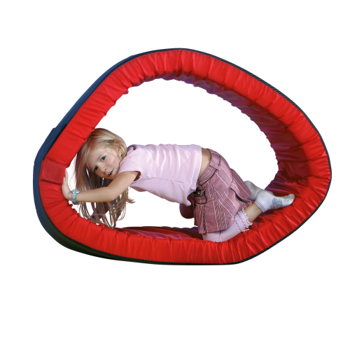 Krabbelmatte mit Nylonhülle B/H/T: 45x10x290 cm, farbig