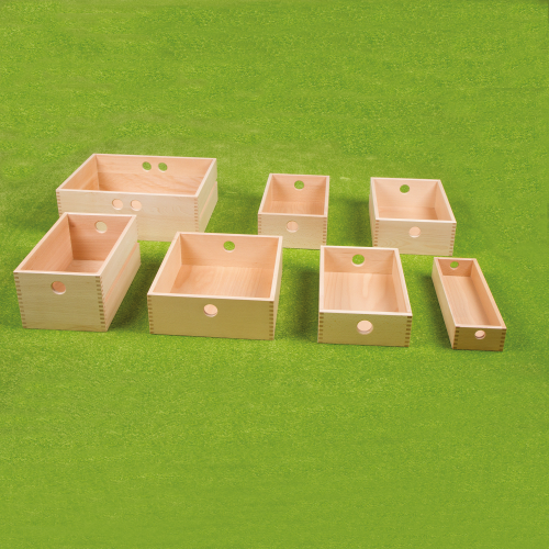 HK Schubladenkasten aus Buchenholz B/H/T 12,5x7x36 cm