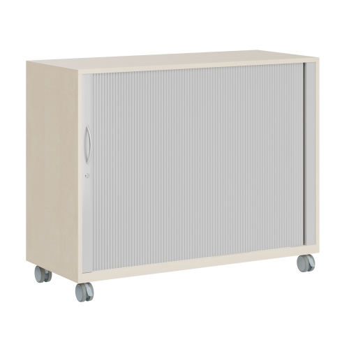 Ergo Tray Sideboard Serie CSRF 3 mit Rollotür Ergo Tray Sideboard 3-reihig mit Rolladentüren, mit hohen oder flachen Ergo Tray Boxen