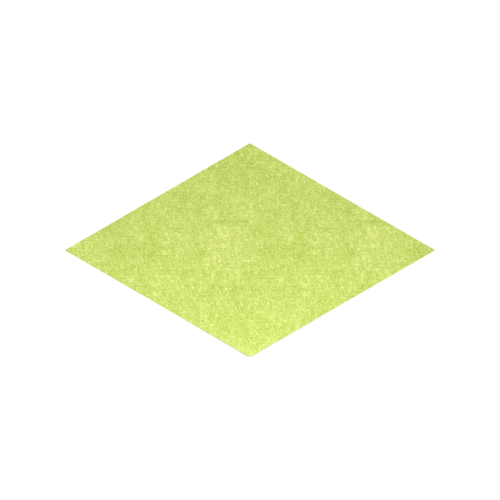 Akustikelement AKUSTIX Shape #13 B/H/T: 35x20x1,8 cm, PET Gestaltungspaneel in Raute-Form, Hellgrün