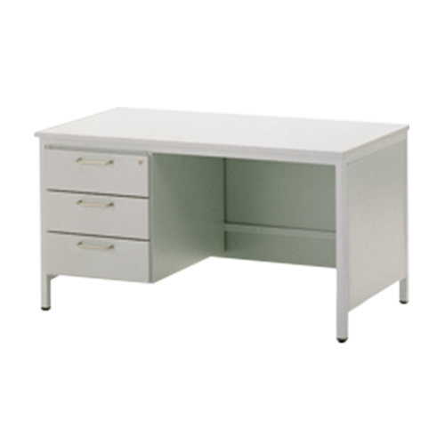 Bürotisch mit Zentralverrieglung, Unterbau links B/H/T: 120x72x65 cm