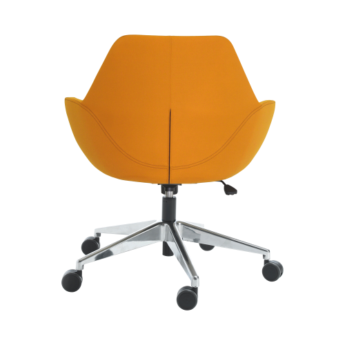 Drehstuhl Nele B/T: 72x66 cm, höhenverstellbar, Farbe des Fußkreuzes: Alumiunium poliert