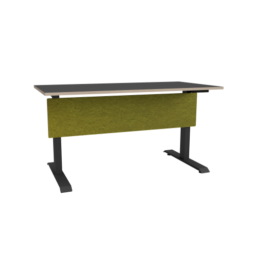 TableDance, Rechtecktisch mit elektrischer Höhenverstellung B/H/T: 140x65-130x70 cm