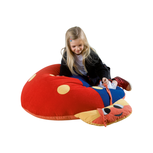 Marienkäfer Marie, mit Flockenfüllung B/H/T: 100x30x120 cm