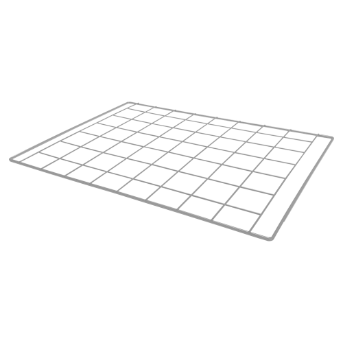 Zusätzlicher Gitterboden B/T = 53x40 cm, Trockengitter A3, Ergänzungsartikel für Trocknungswagen TW-1, Drahtgitterboden