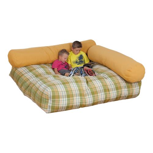 Ersatzbezug für KE1/1-V4 oder KE1/1-V6 Quadrat: B/H/T: 160x30x160 cm; Rolle: L/Ø: 130x30 cm, Rolle: L/Ø: 160x30 cm