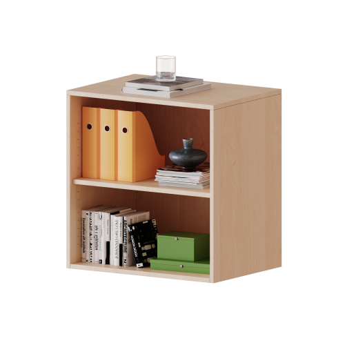 Aufsatzregal für ErgoTray Serie, 2 Ordnerhöhe - Serie evo180 Höhe 72 cm